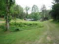 Sinkhole between camps